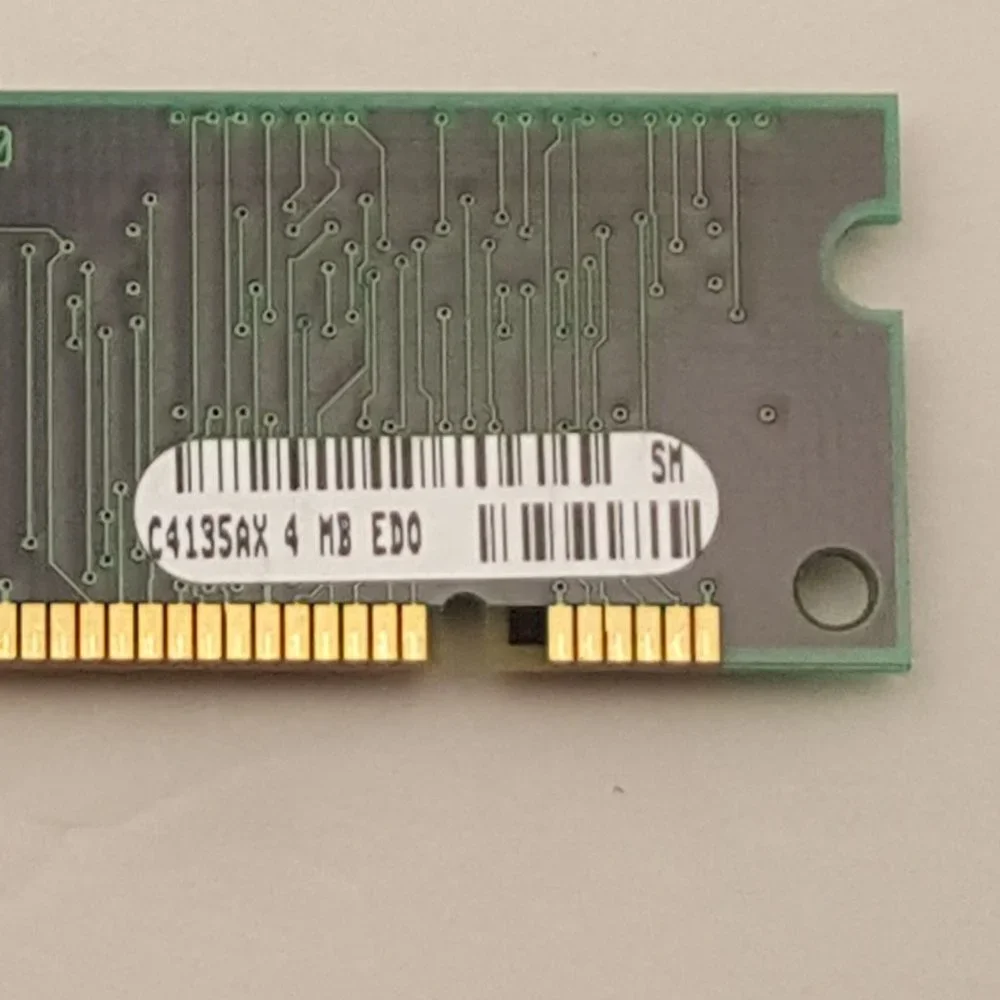 HP C4135AX 4MB 100-pin EDO DRAM DIMM from HP LJ 4000 | A3521-60001 | USED